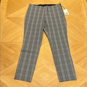 a new day Black and White Ankle Cropped Pants